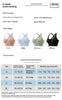 Tableau des tailles brassière maintien renforcé femme