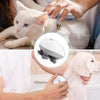 Massage relaxant du cuir chevelu avec brosse électrique