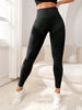 Legging taille haute noir – vue de face