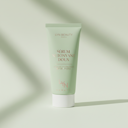 Nettoyant Visage Céramides LYN Beauty - Fond vert pastel