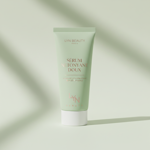 Nettoyant Visage Céramides LYN Beauty - Fond vert pastel