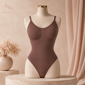 Body gainant invisible string femme marron — LYN Beauty